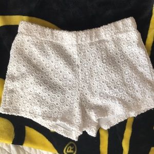 White Forever 21 shorts
